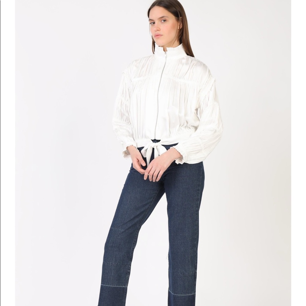 ❤️ Satin Shirring Jacket ❤️